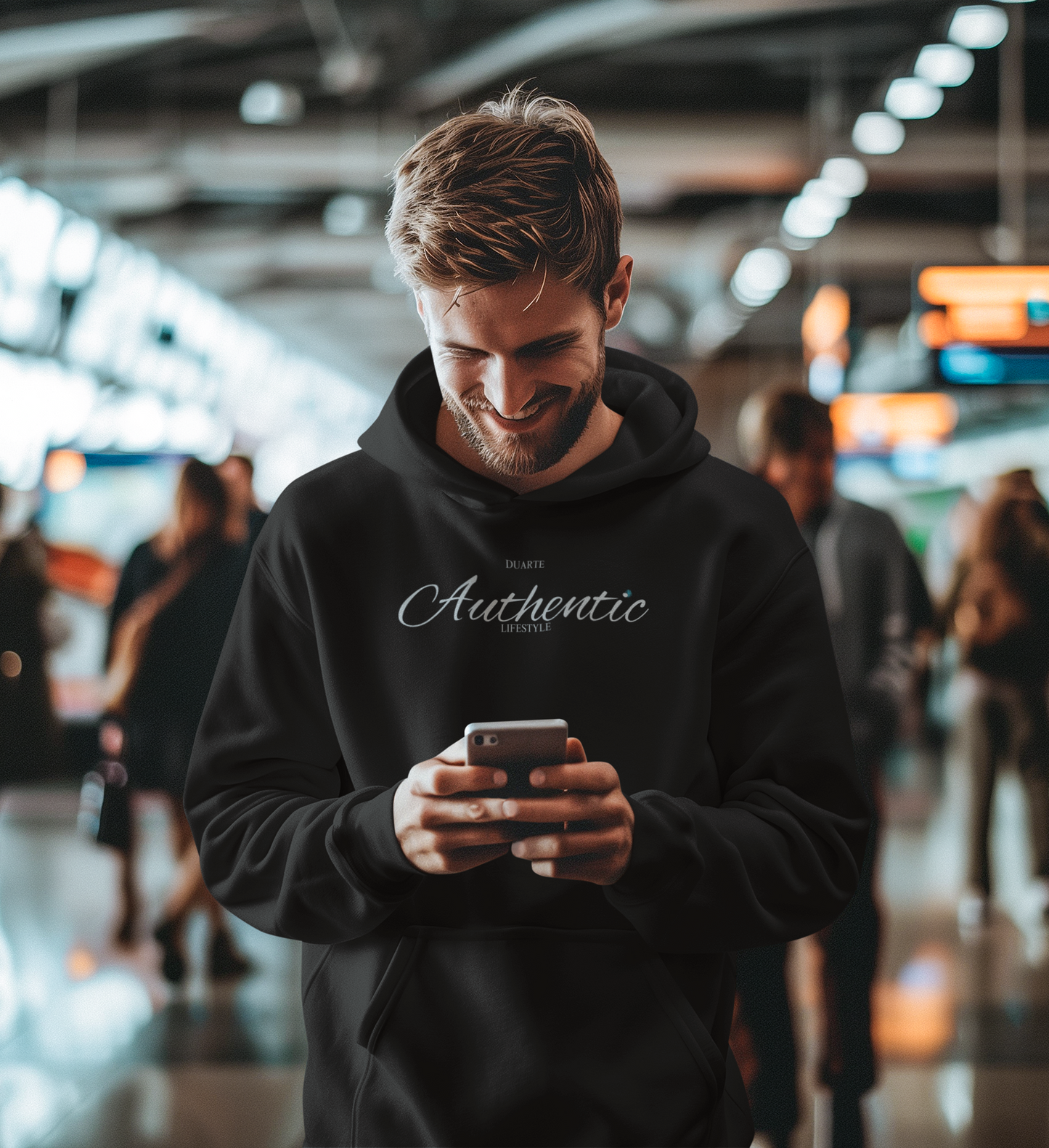 Authentic Lifestyle DUARTE Unisex Kapuzenpullover Hoodie