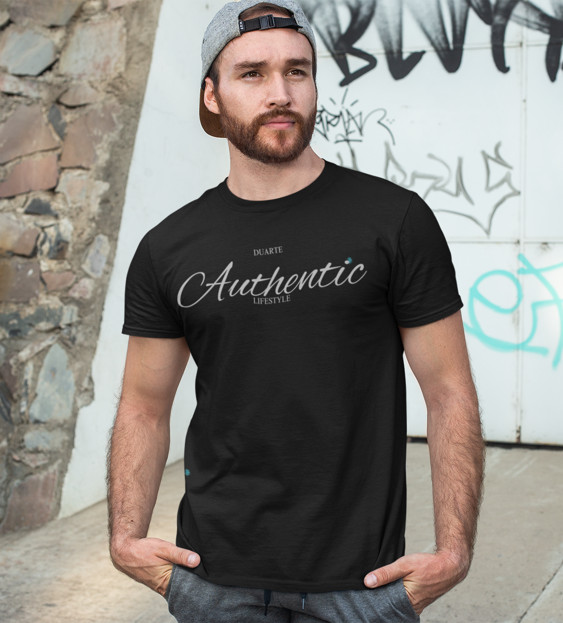 AUTHENTIC Duarte Lifestyle Unisex Rundhals T- Shirt