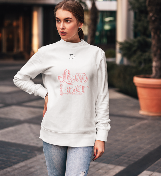 LIVE FAST Sweatshirt Unisex Pullover - schätze jeden Augenblick