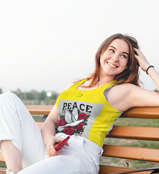 PEACE Duarte "Modern Fit" Damen Tank- Top - enjoy