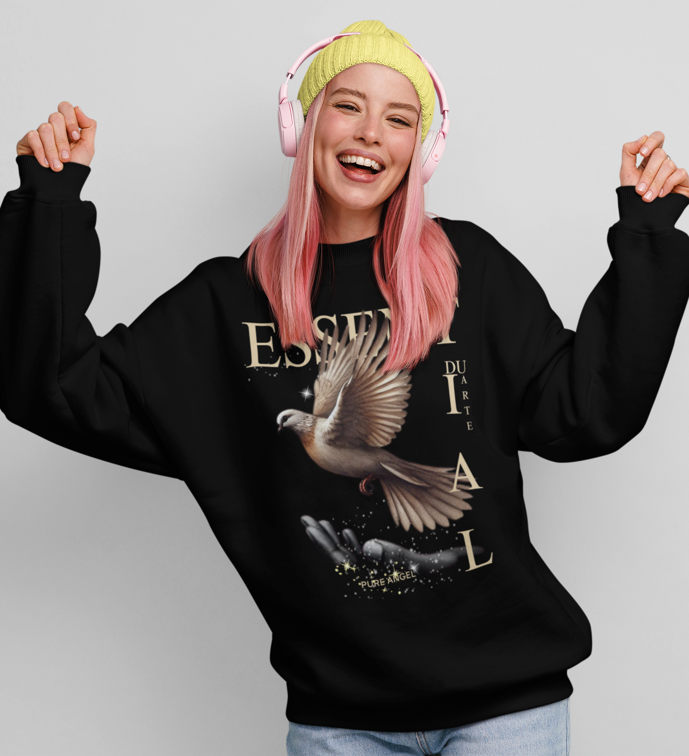 PURE ANGEL Sweatshirt Unisex Pullover ESSENTIAL